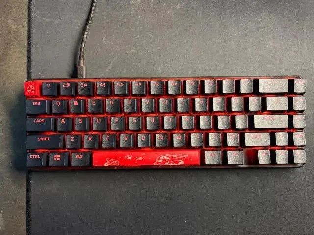 Teclado HyperX Alloy Origins 65 RGB - Completo com caixa - Foto 3