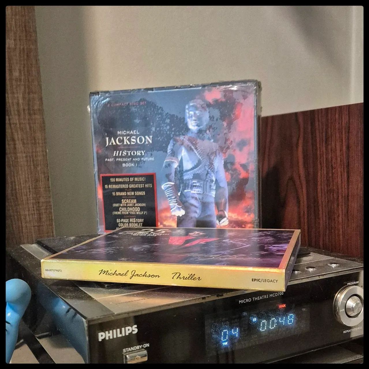 CD Michael Jackson History lacrado
