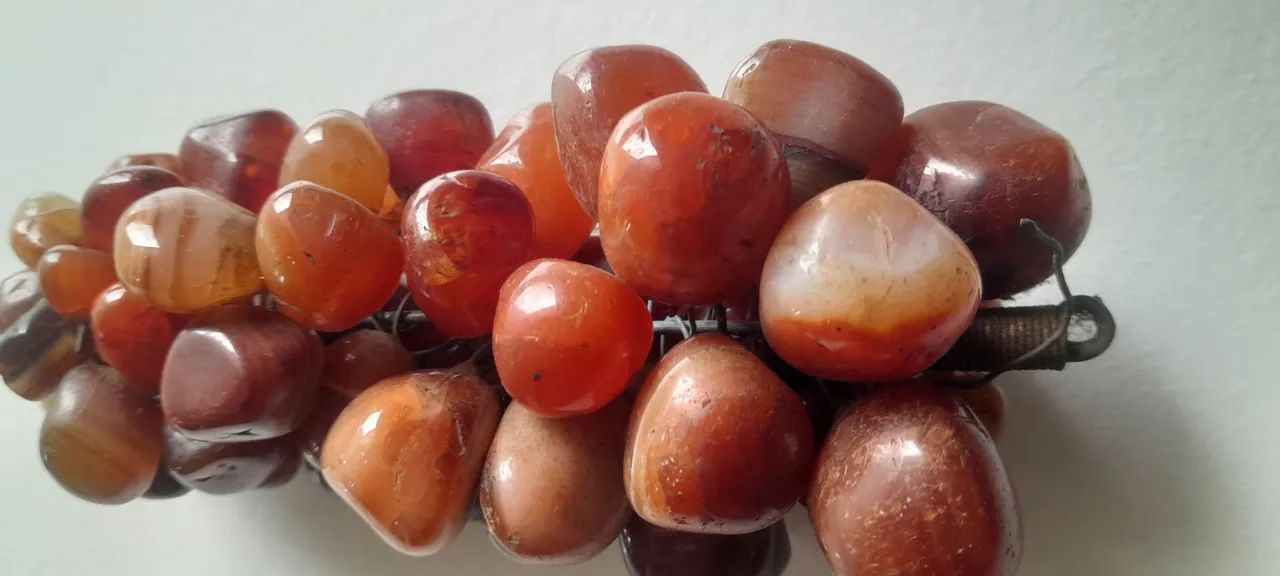 Pedras Agata - Cacho de Uvas Decoração  - Foto 5
