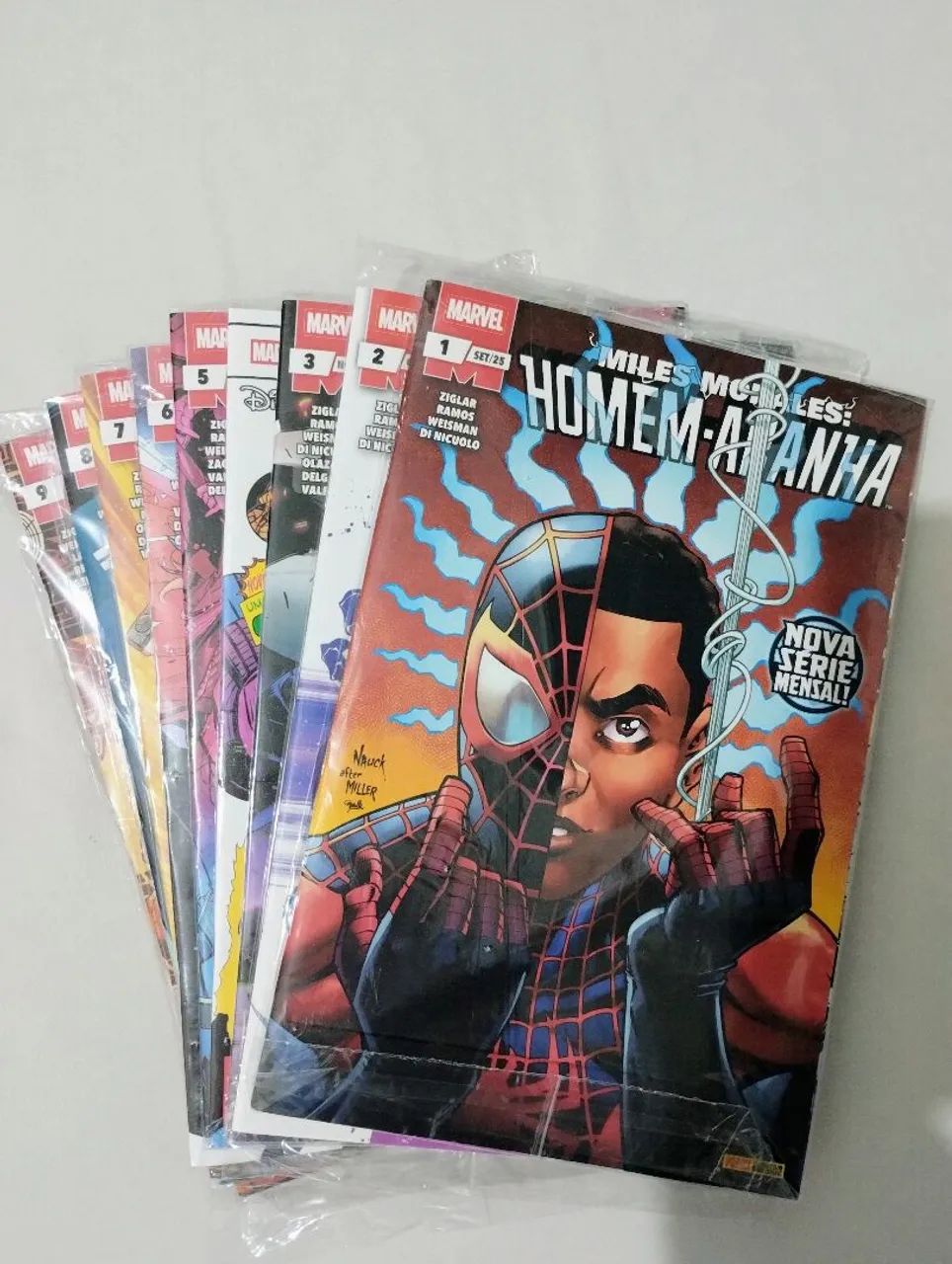 Miles Morales, HQs Coleção Completa, ( 1a, 2a, 3a e 4a série), Panini - Foto 6
