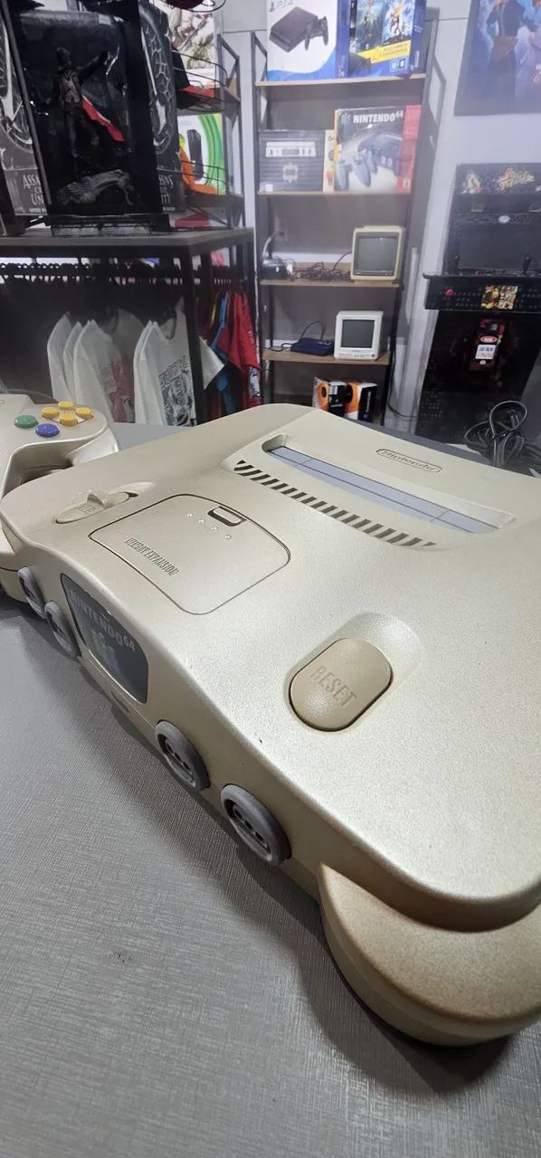 Nintendo 64 Dourado - Foto 3