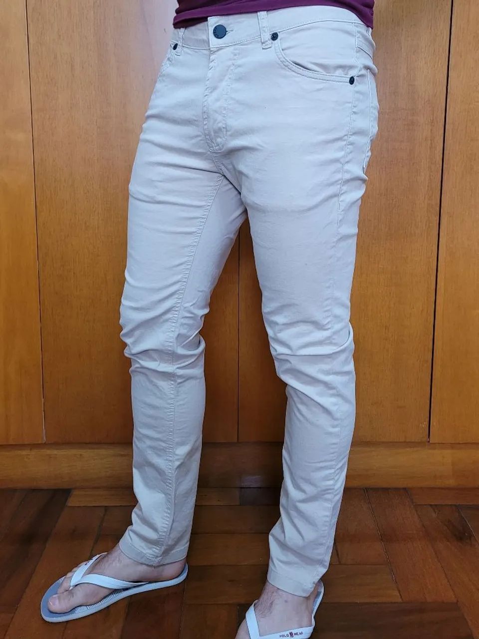 Calça caqui Okdok - tam. 40 - Foto 3