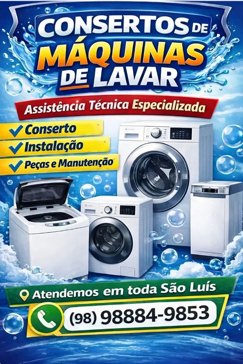 Conserto Máquina de lavar 