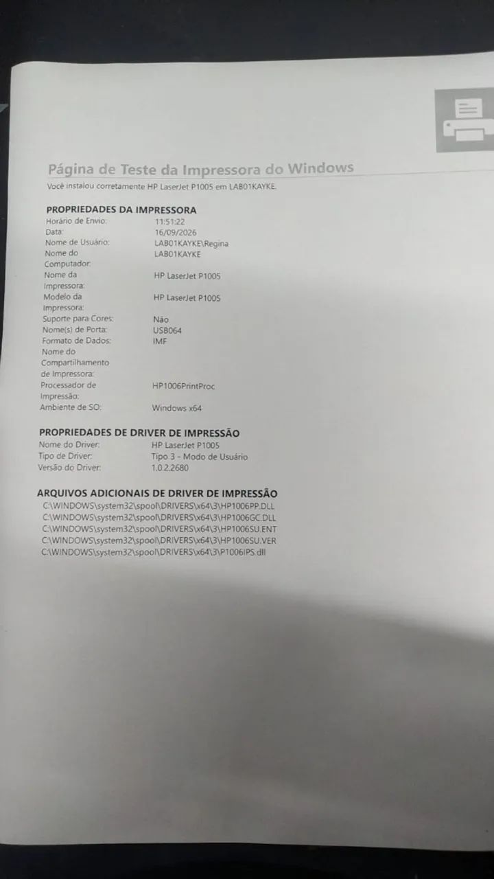 Impressora Laser HP P1005 - Seminova - Foto 2