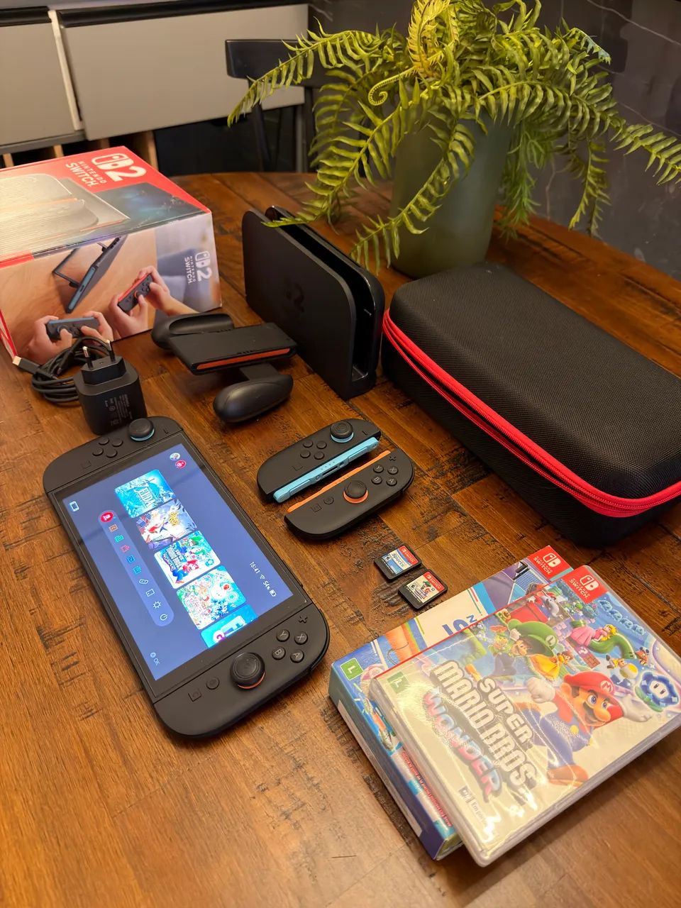 NINTENDO SWITCH 2 + ACESSÓRIOS E JOGOS