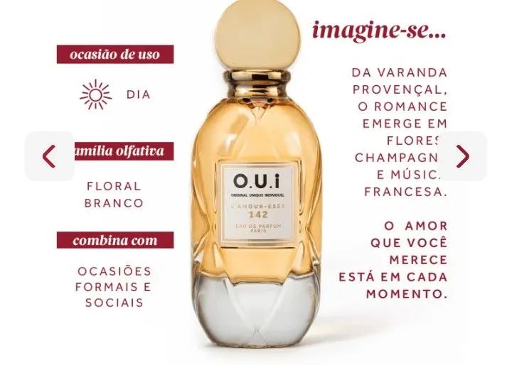Perfume lamour'esse 75 ml_ o.u.i - Foto 2