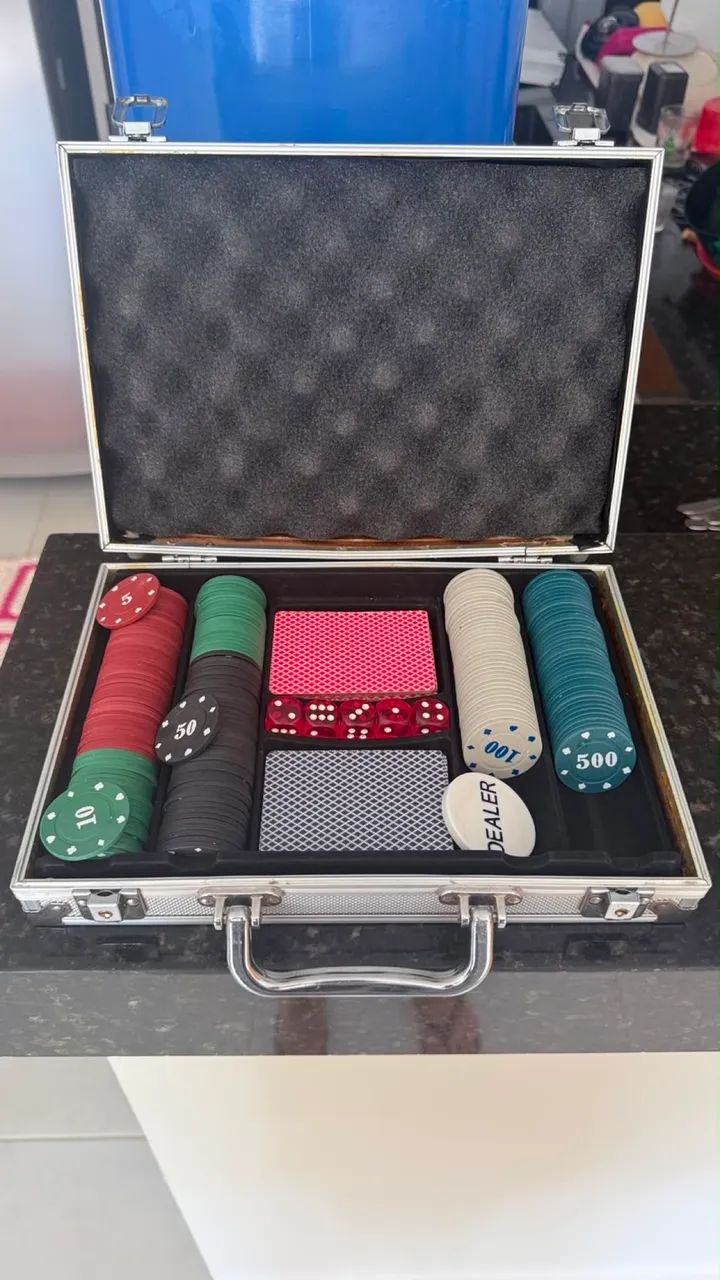 Maleta Poker Completa - Foto 5