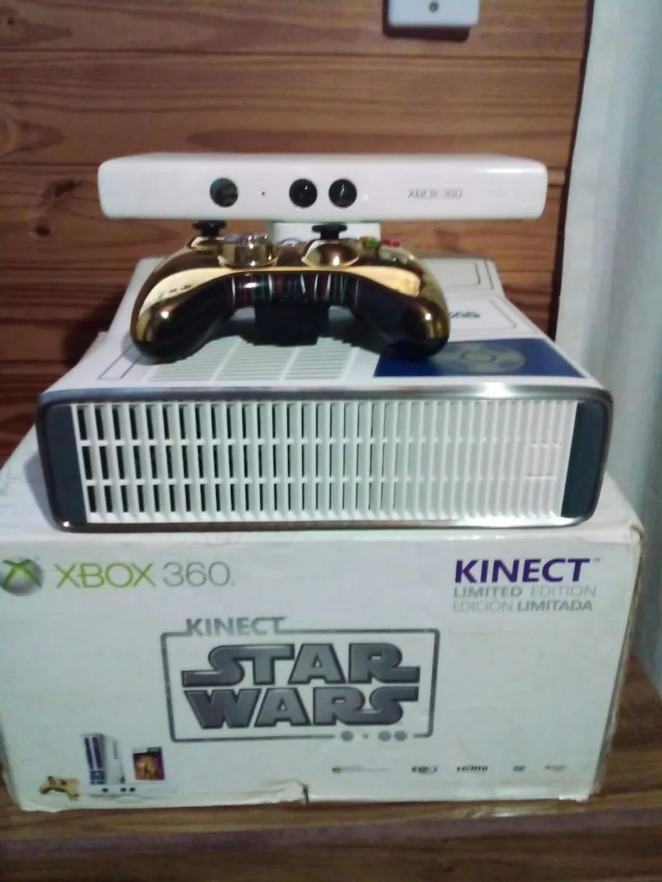Exbox 360 edição  Star Wars CIB  - Foto 2