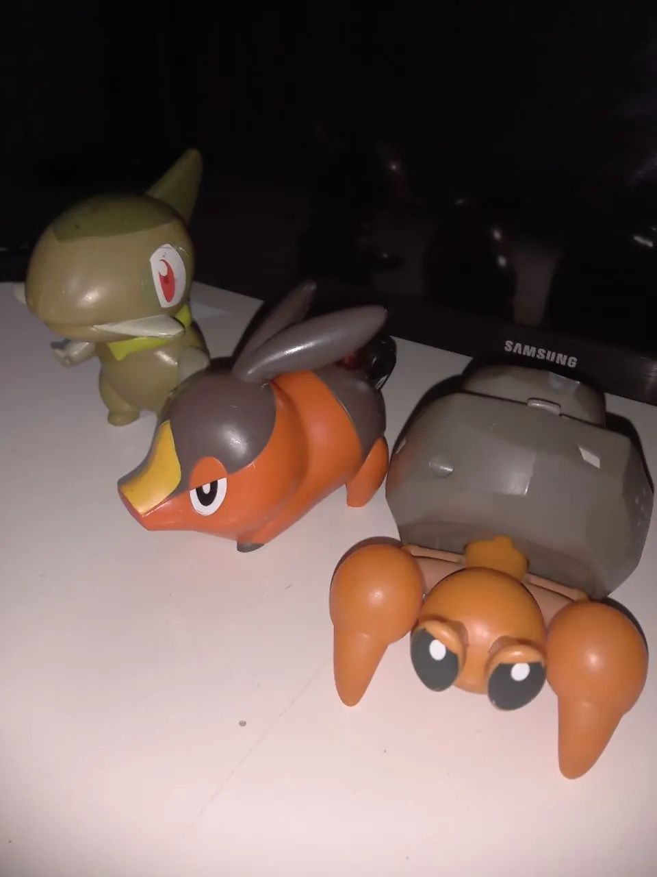 Pokémon Axew, Tepig e Dwebble de 2012