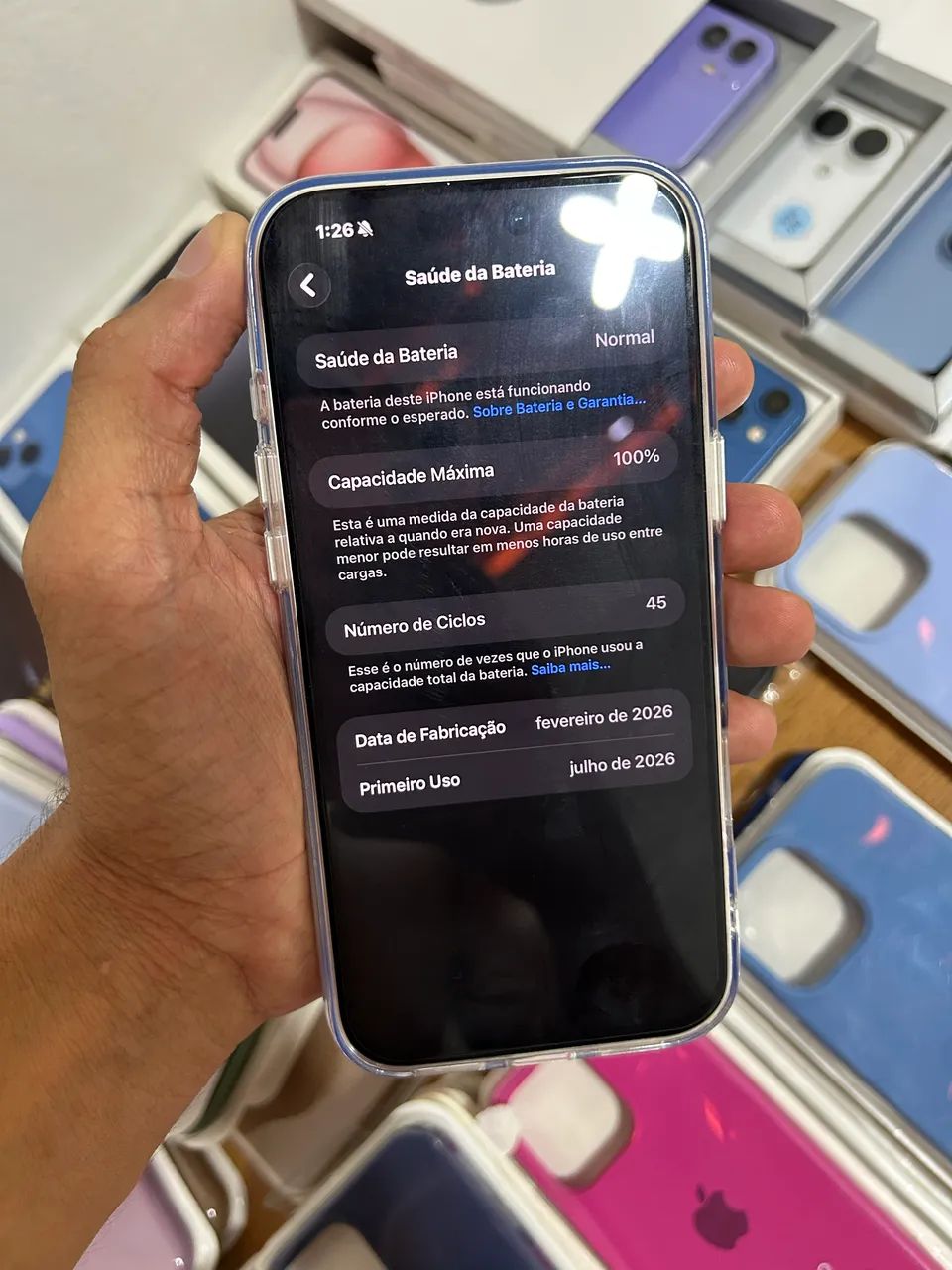 iPhone 17 pro Max 256 1 mês de uso  - Foto 3