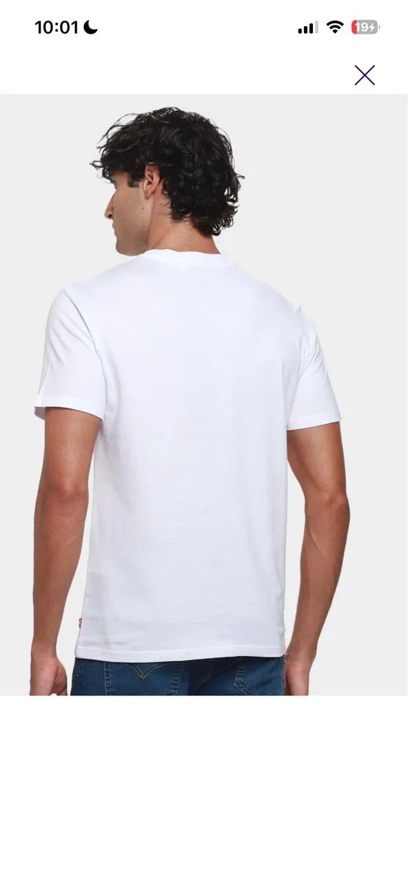 Camiseta levi?s (nova e original) G - Foto 2