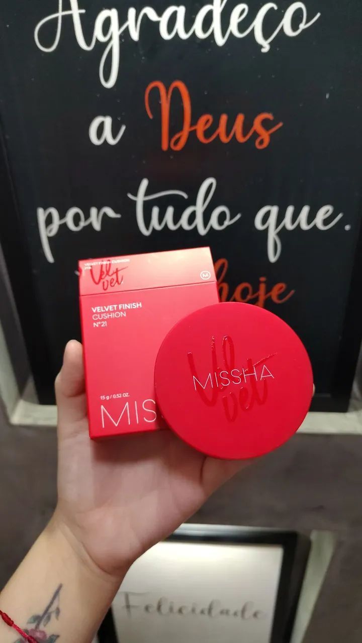 BASE COREANA MISSHA - VELVET FINISH CUSHION - Foto 2