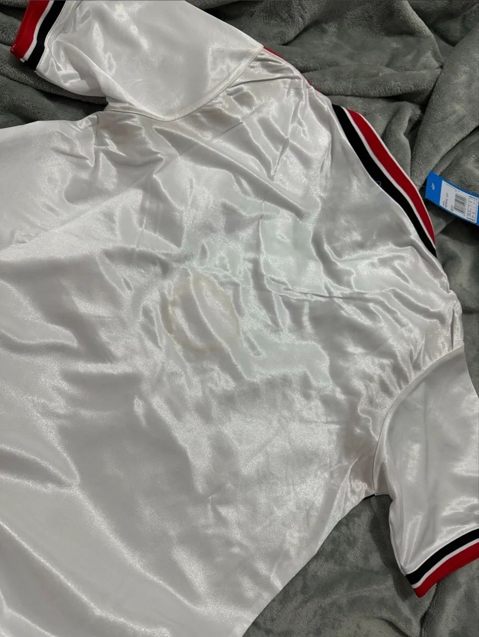 Camisa Retrô Manchester United M - Foto 4