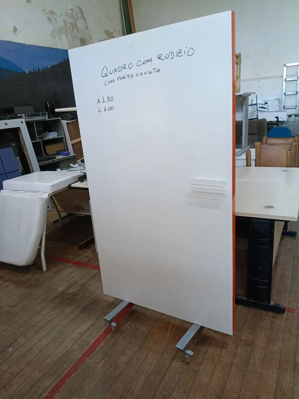 Quadro branco móvel 