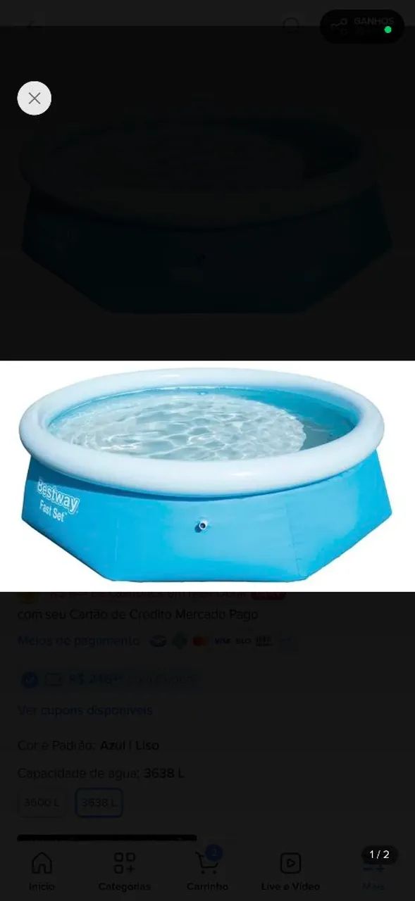 Kit piscina completa 