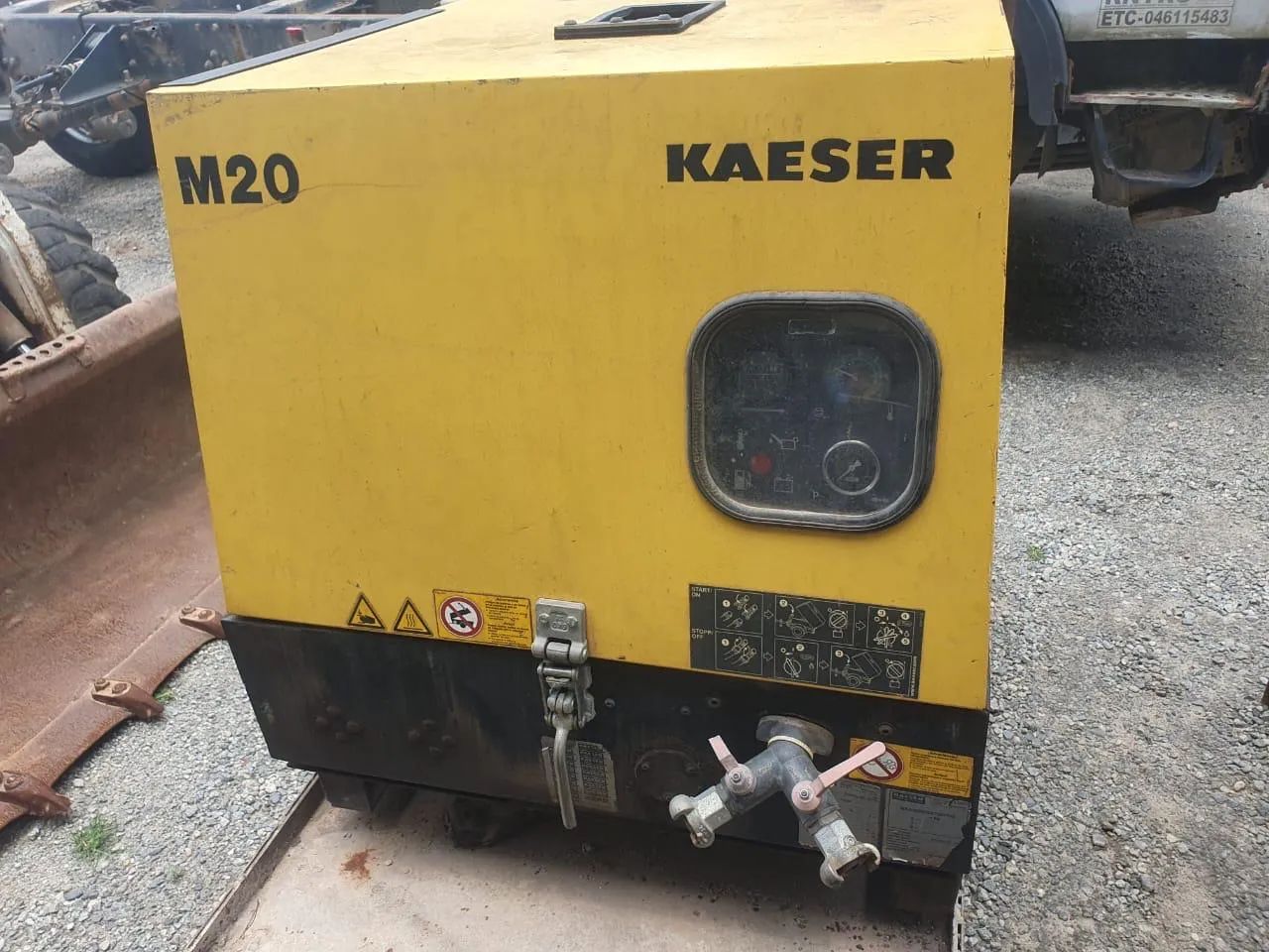 Compressor parafuso a diesel revisado - Foto 2