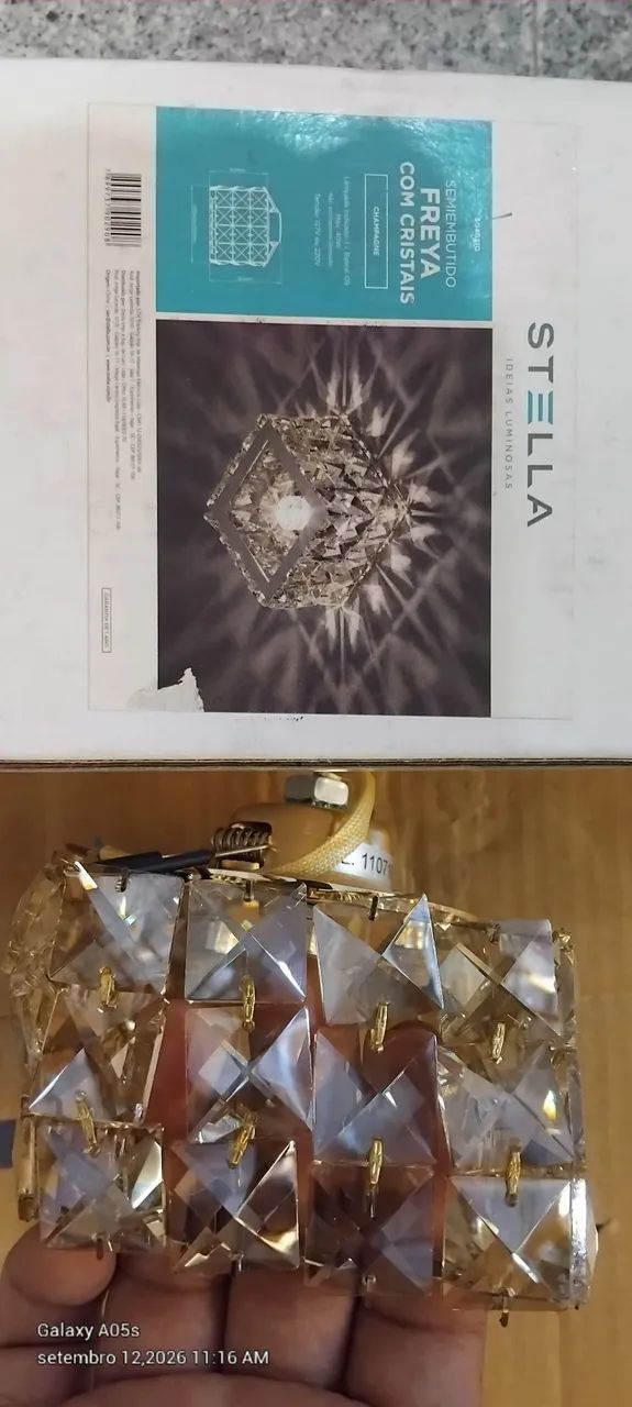 Luminárias iluminação 