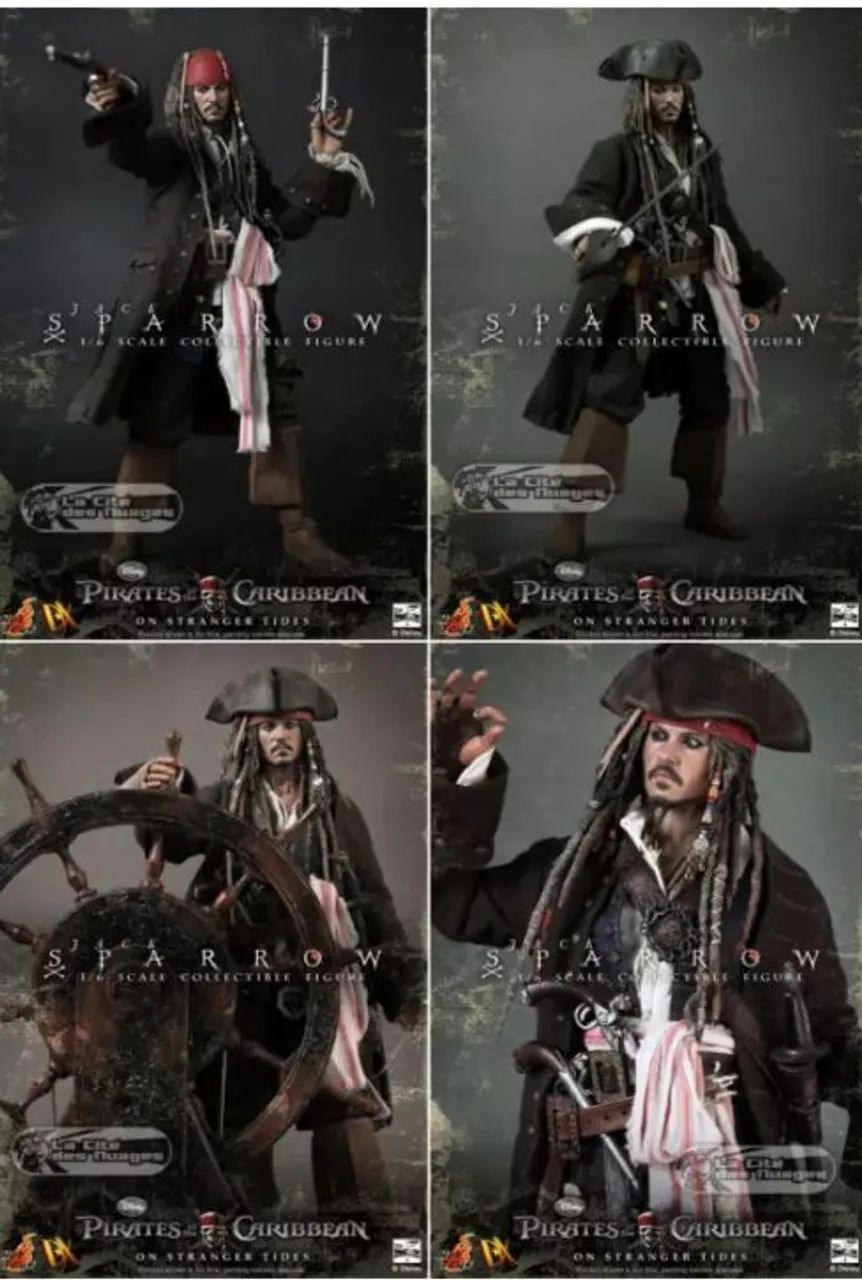 Toys Jack Sparrow hot toys DX06 exclusive - Hobbies e coleções