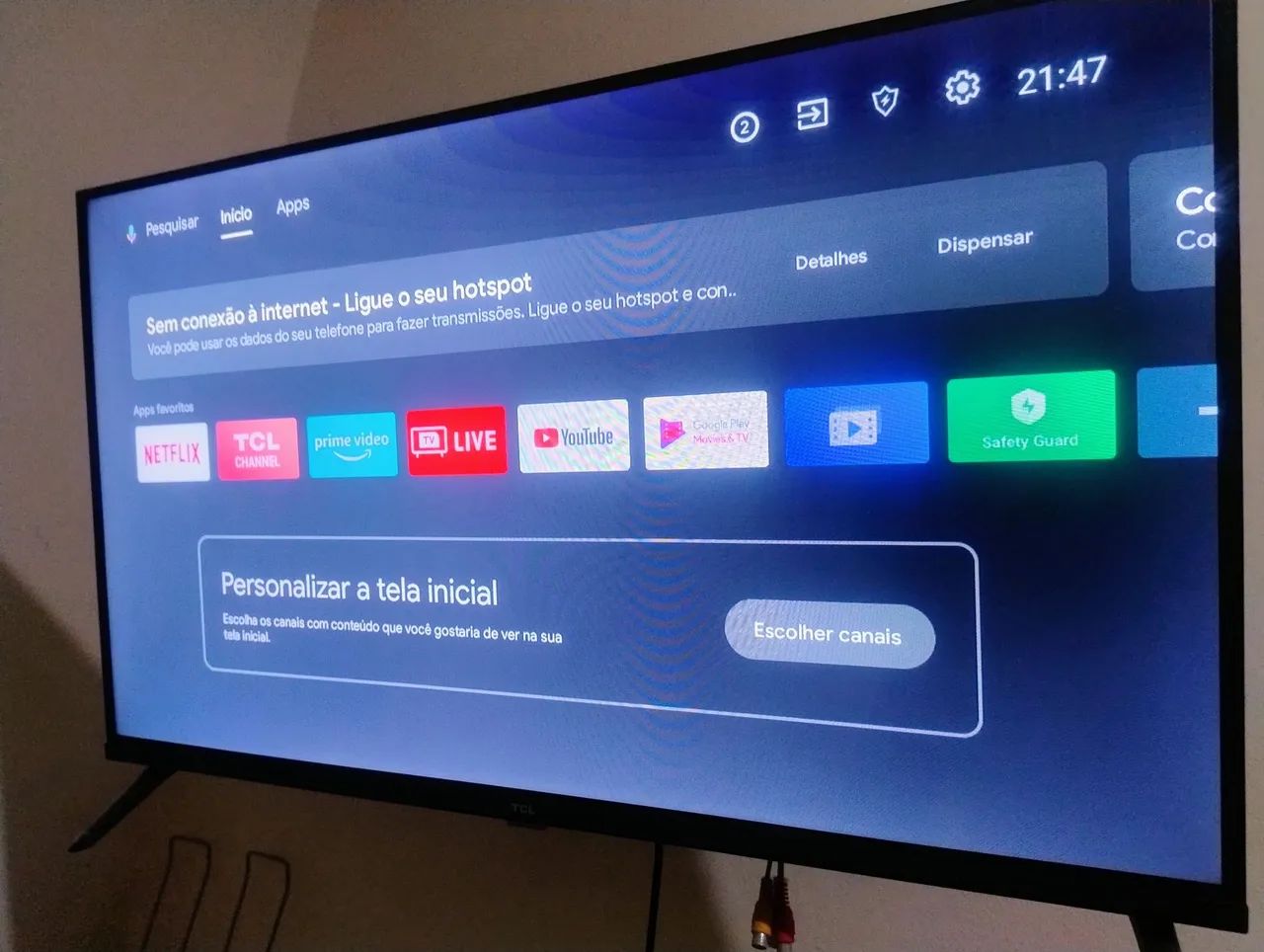 TV Smart 32 Polegadas TCL  - Foto 3