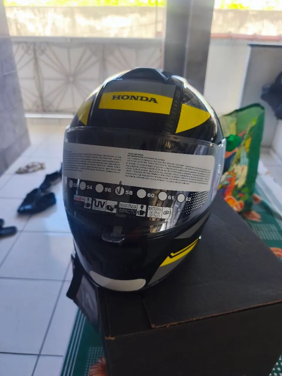 Capacete Honda N°58 - Foto 4