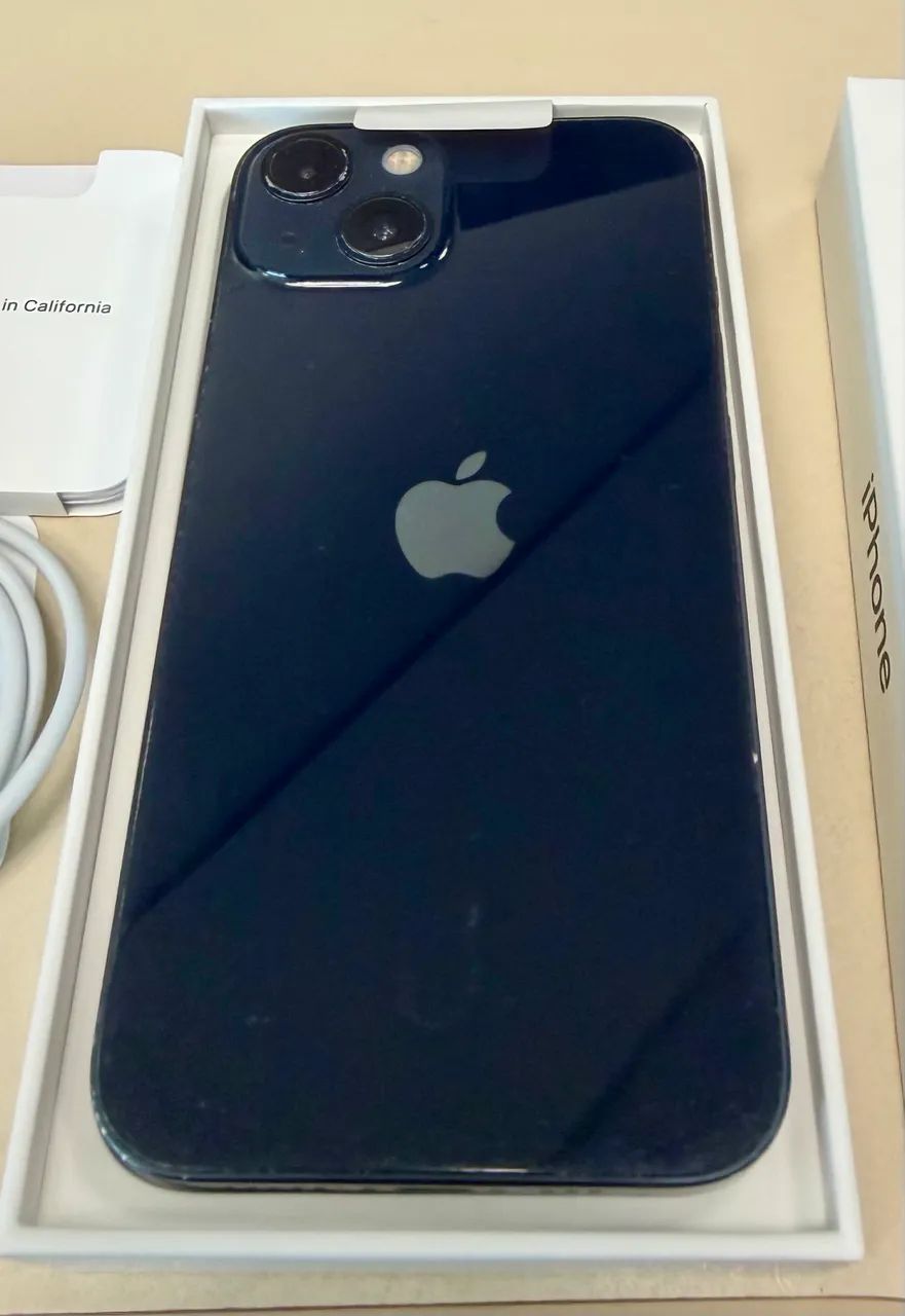 IPhone 13 128gb preto, todo original com NF - Foto 3