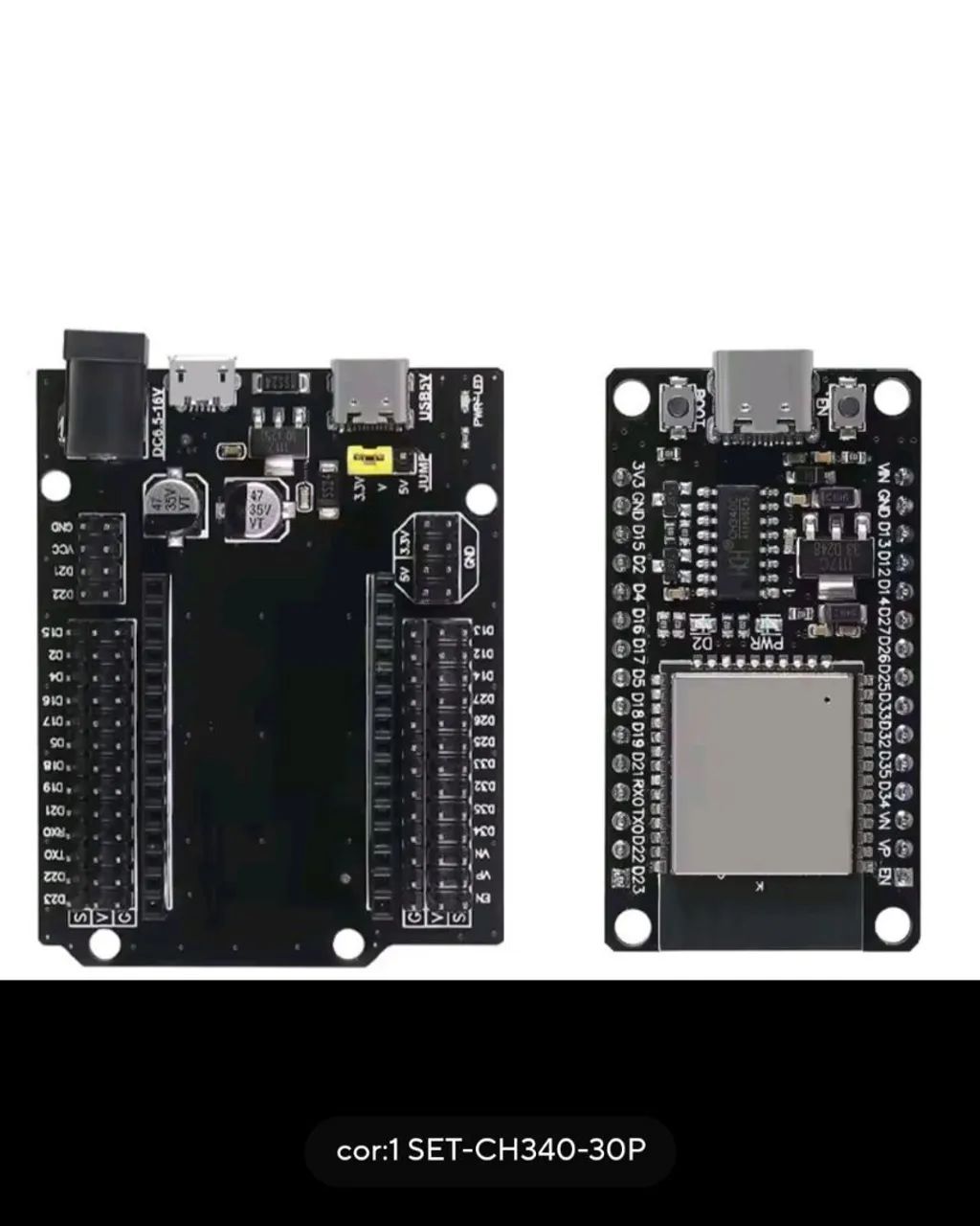 ESP32 com.placa de expansão