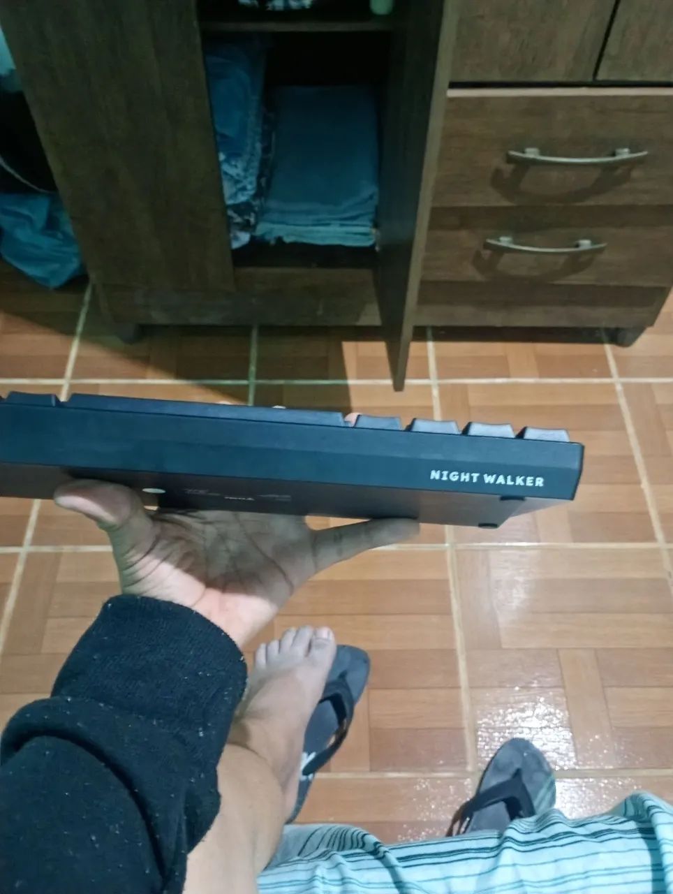 Teclado night Walker V2 mecânico 60% em perfeito estado - Foto 3