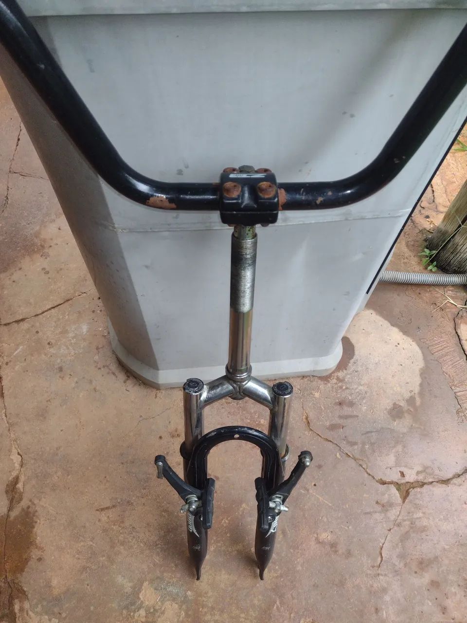 Peças de bicicleta aro 26, suspensão Guidão Mesa 