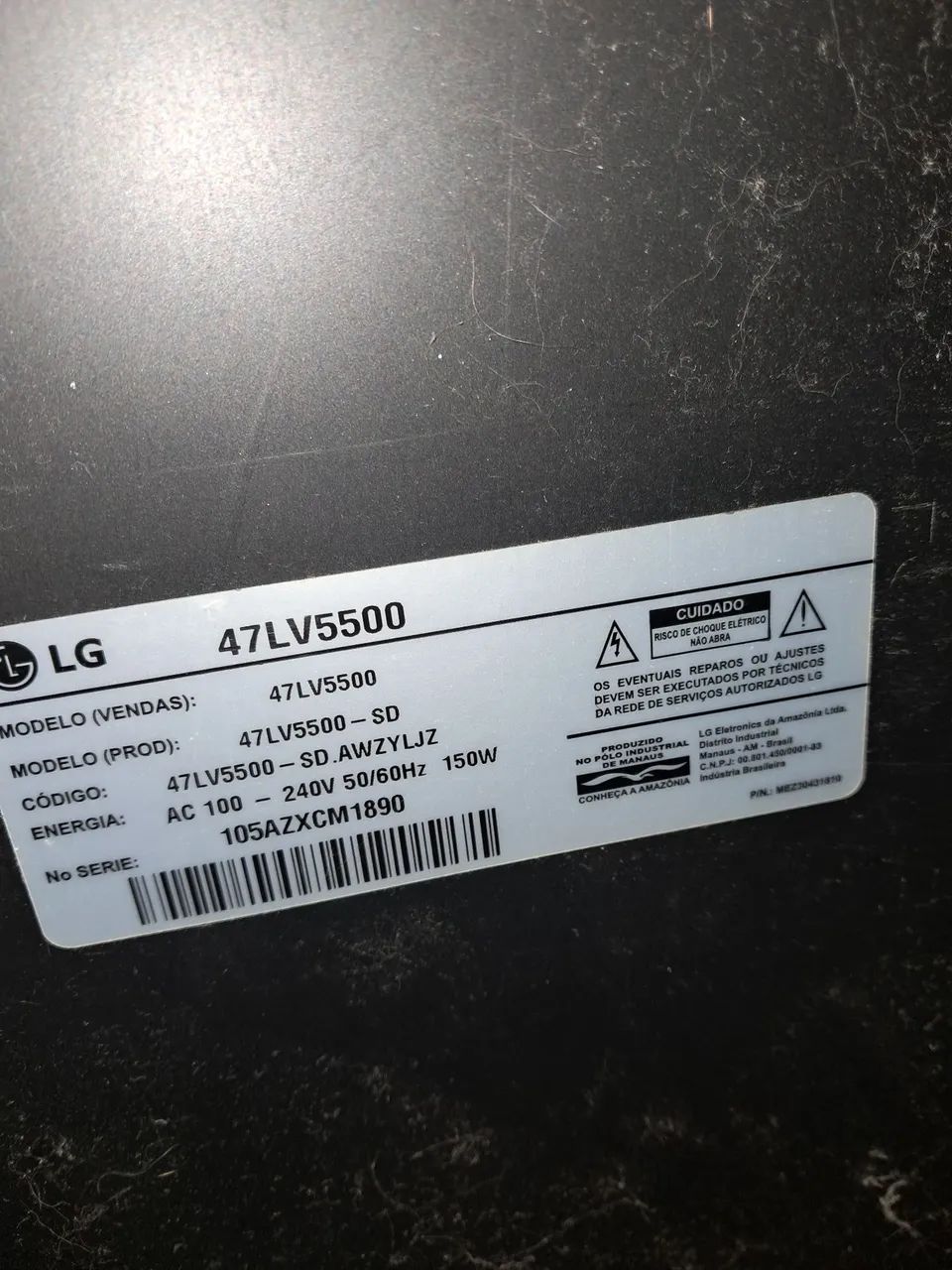 Tv Lg 47 polegadas " leia" - Foto 3