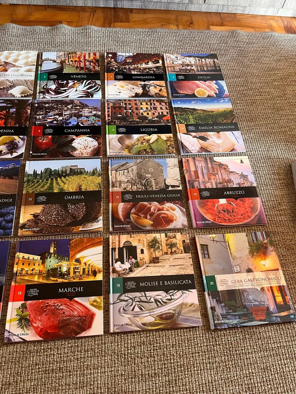 Coleção Cozinha Italiana - Folha de S.Paulo - 20 Volumes - Completa - Foto 2