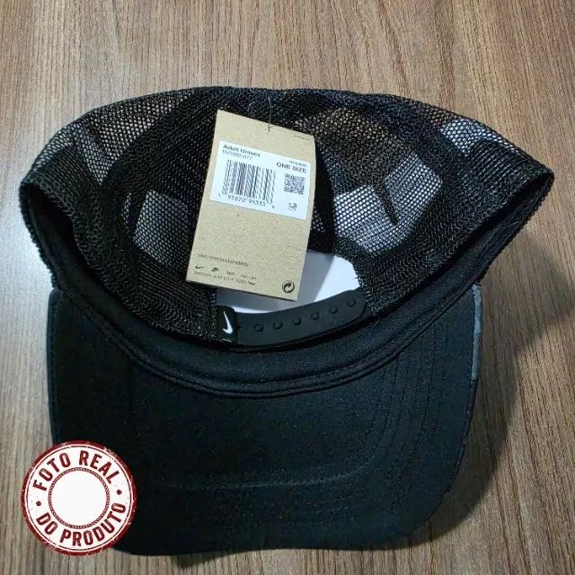 Bone Nike Dri-fit Aerobill Legacy91 Cinza Original - Foto 3