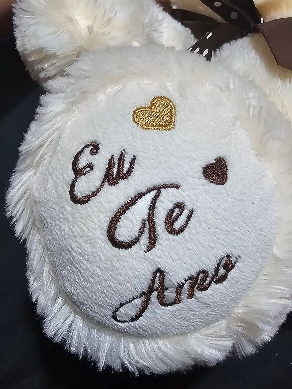 Urso de Pelúcia "Eu te amo" - Foto 2