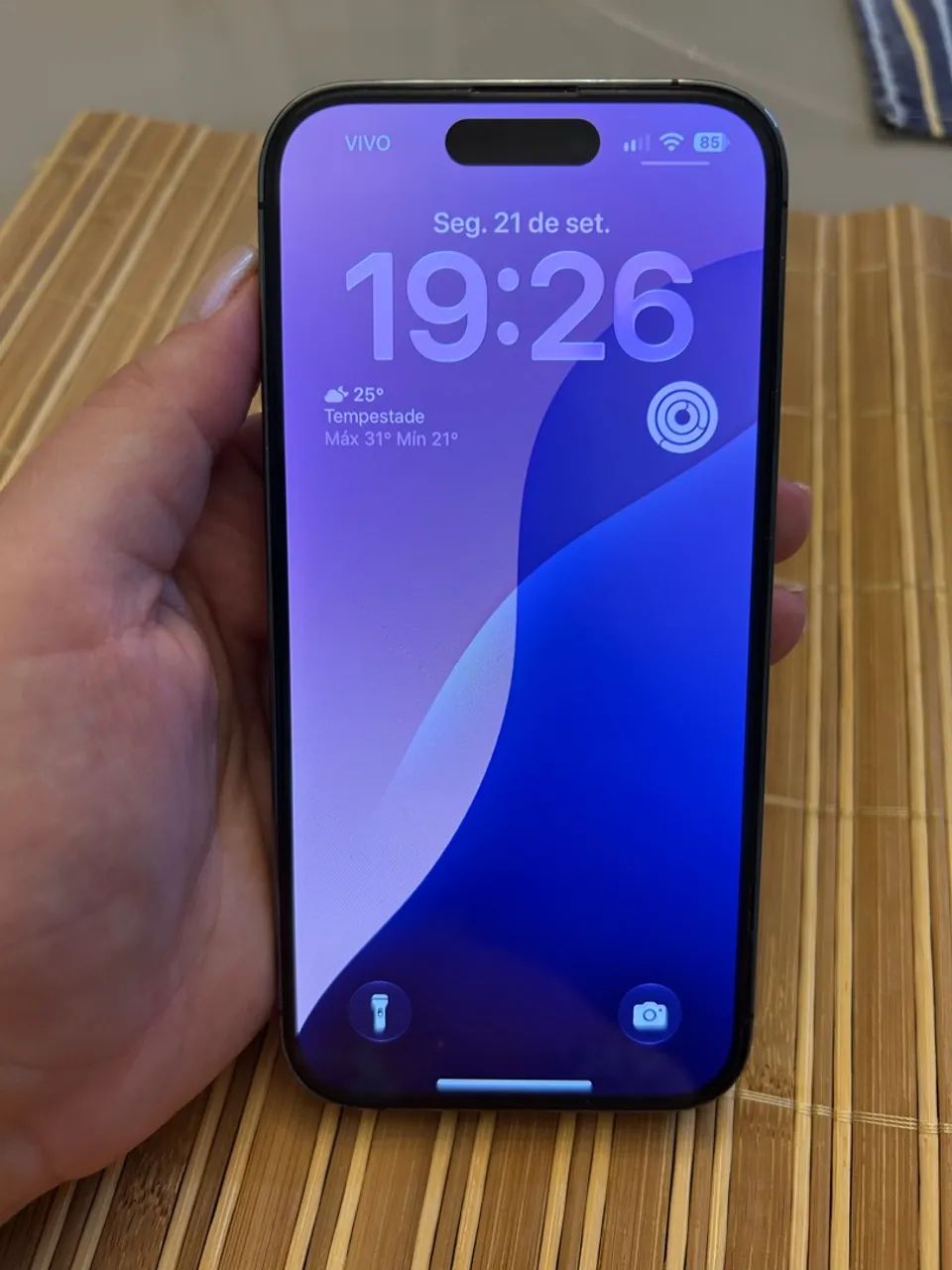 ? iPhone 14 Pro Roxo 128GB ? Excelente estado ?