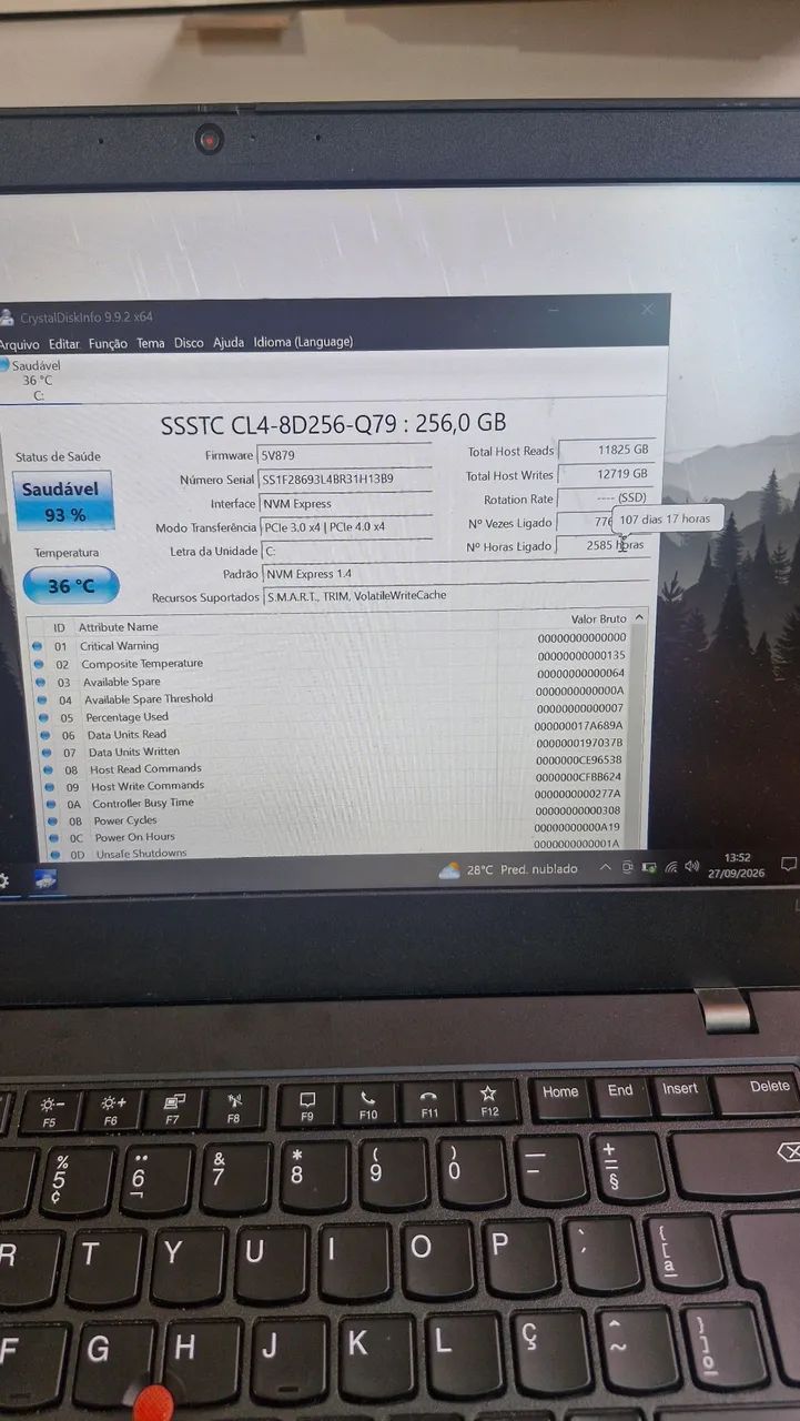 Notebook Lenovo L14 gen 2 thinkpad - Foto 5