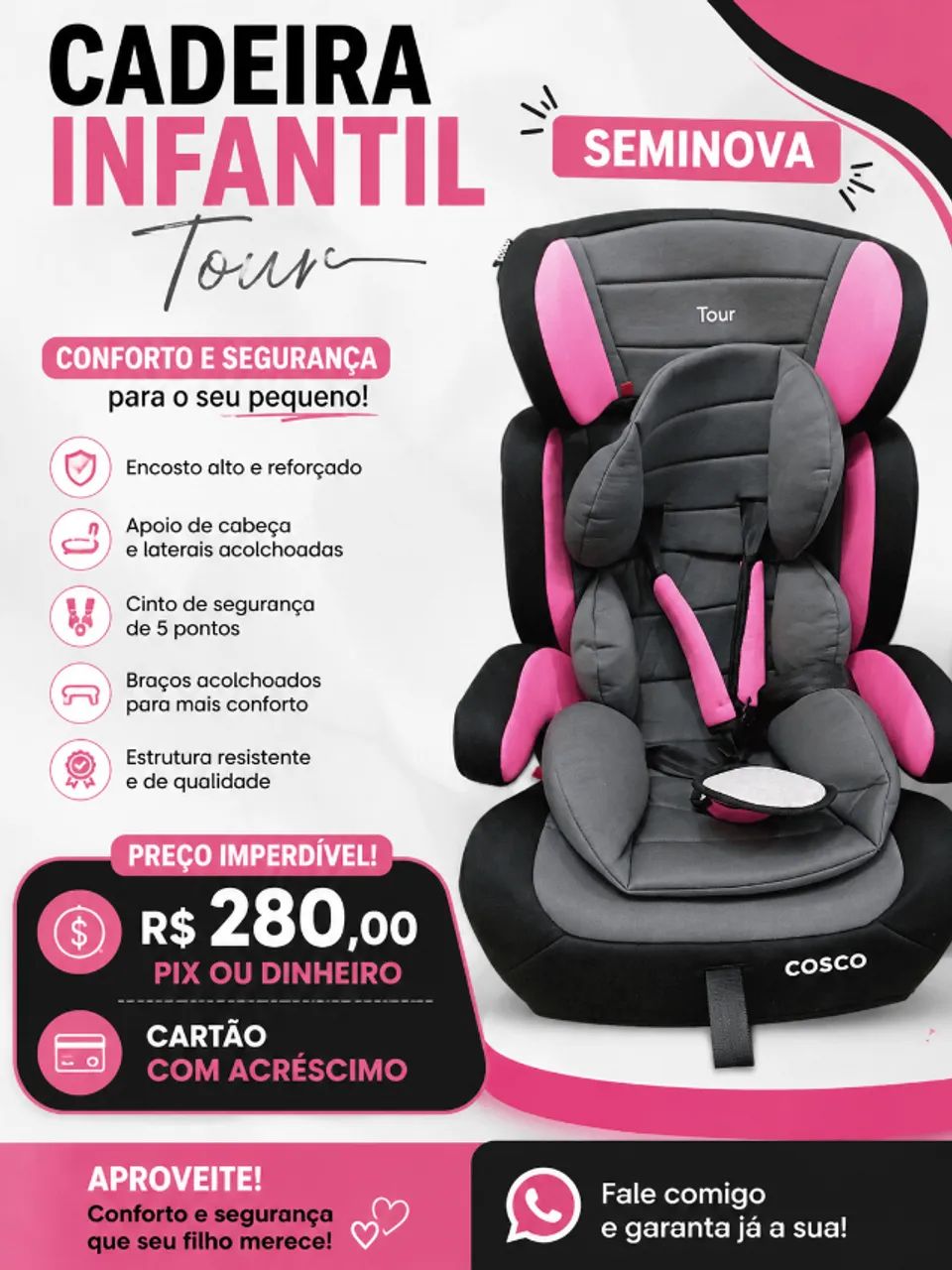 Cadeirinha de carro  - Foto 4