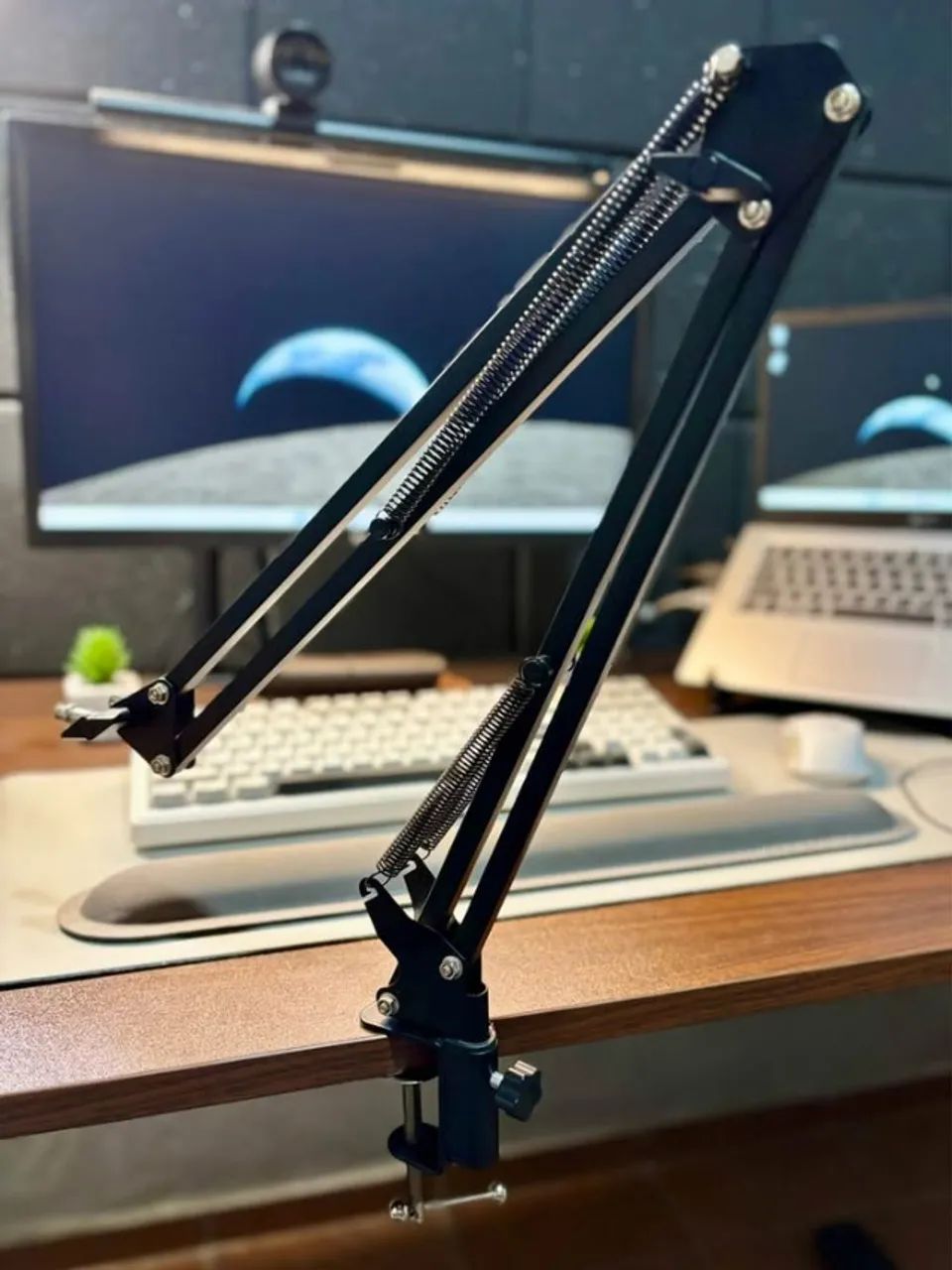 Microfone HyperX SoloCast + Braço Articulado de Brinde! [IMPECÁVEL] - Foto 4
