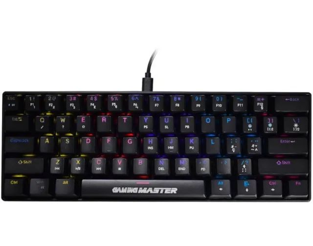 Teclado Mecânico 60% Switch Blue Spectra Fury Kbl88 *ENTREGA