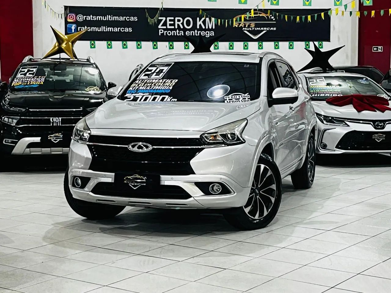 Chery Tiggo 7 TXS 1.5 16V Turbo Flex Aut. 2020