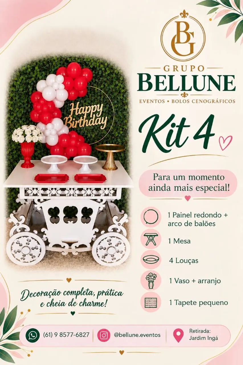Festa na mesa / Decoração pegue e monte - Foto 3