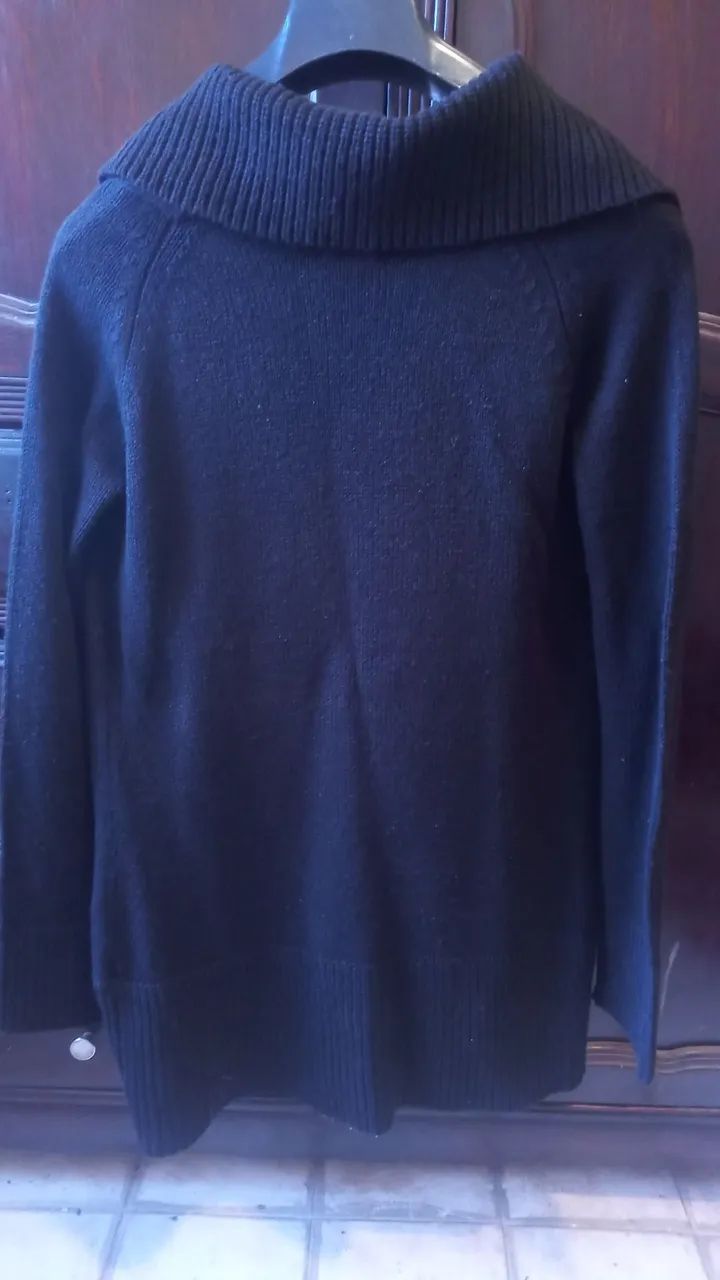 Blusa Frio Basic - M preta  - Foto 5