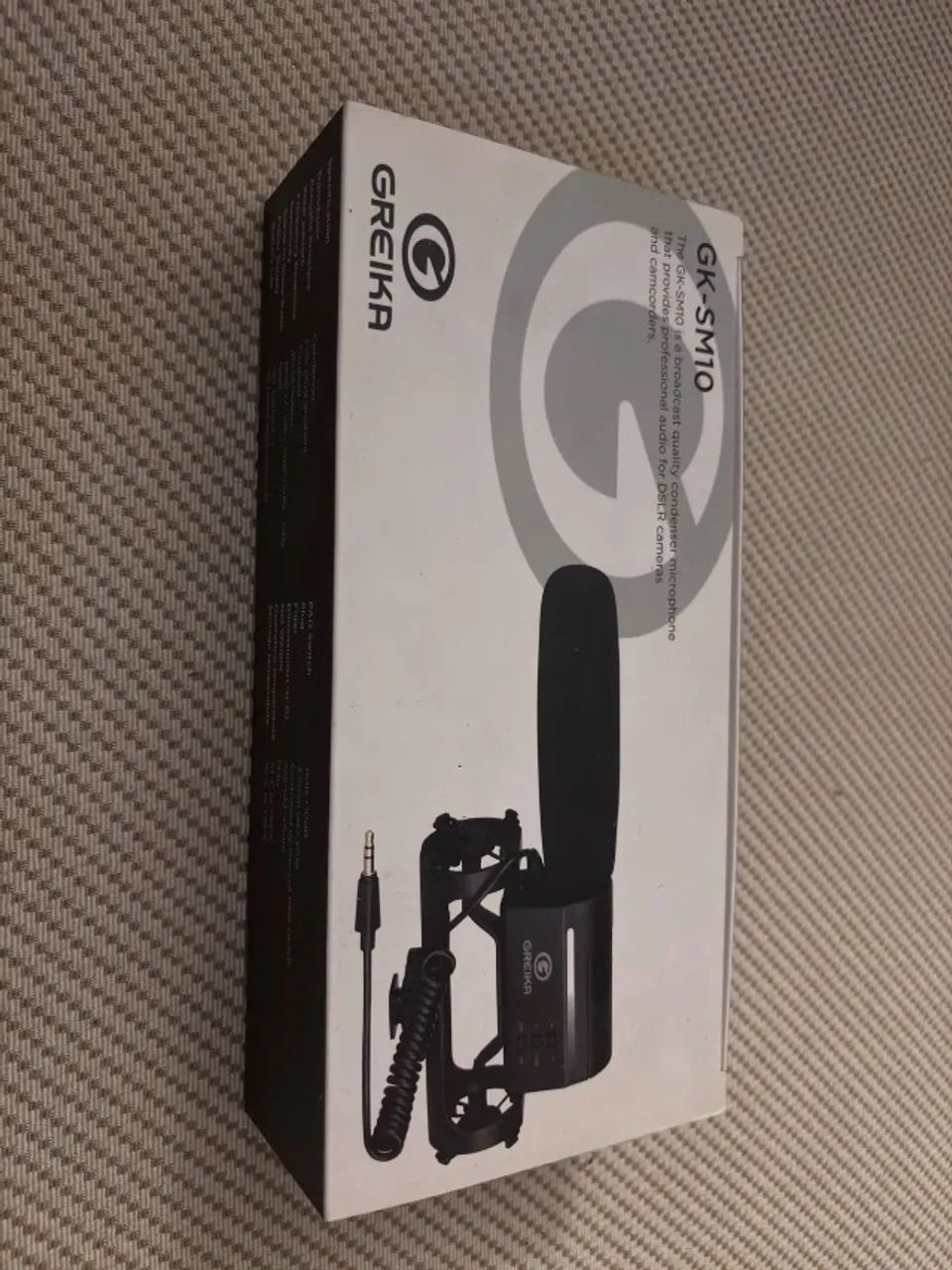 Microfone direcional/shotgun Greika  - Foto 2
