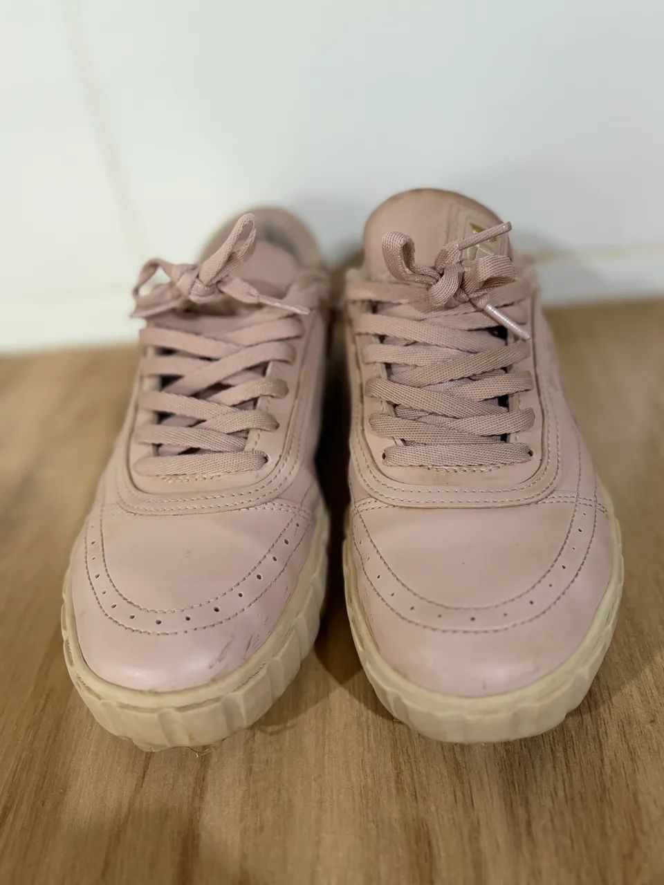 Tênis da marca fila rosa 35 - Foto 4