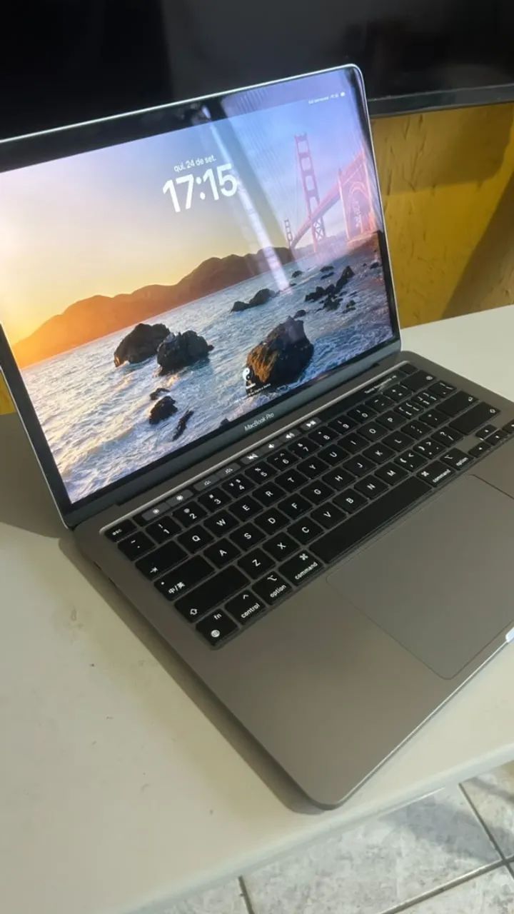 MACBOOK PRO M1 (2020) - 8GB RAM - SSD 512GB - BATERIA 86% - 13,3 POLEGADAS (FAÇO OLX PAY) - Foto 3
