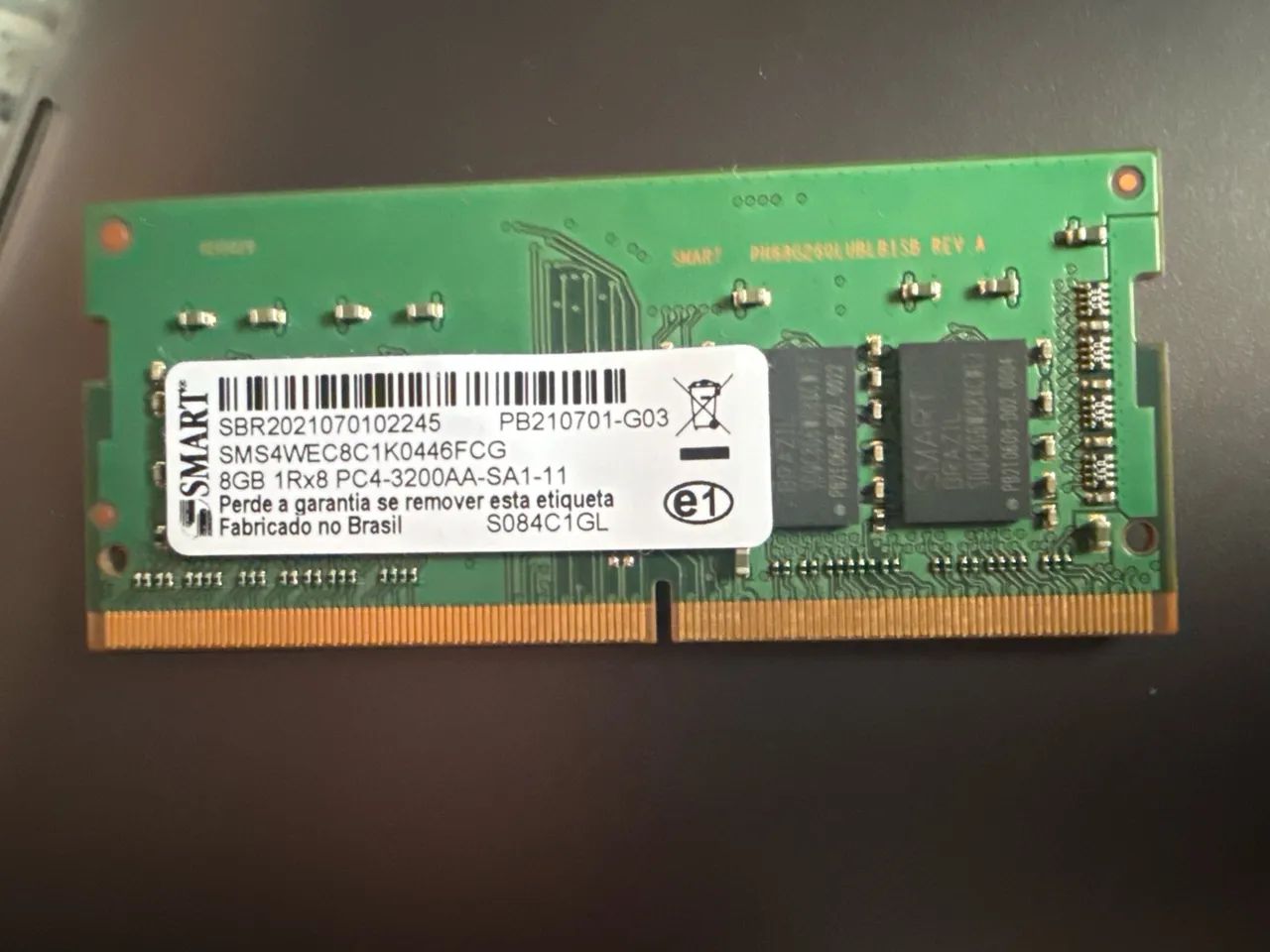 Memória RAM 8GB