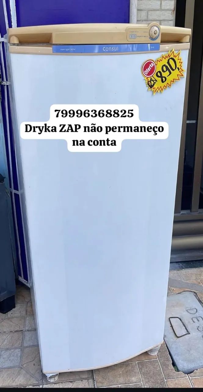 geladeira uma porta