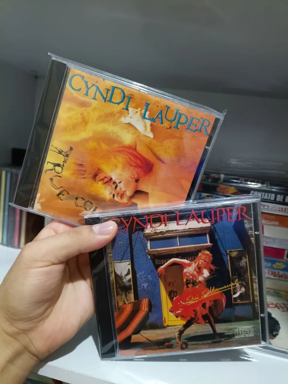 Cyndi Lauper kit cds + dvd 