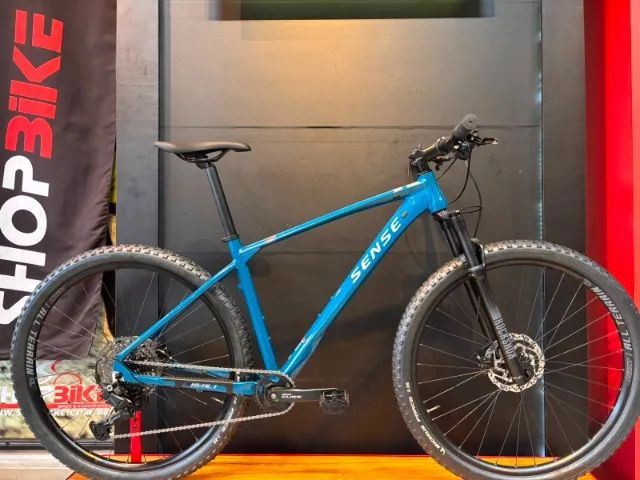Bicicleta A29 Sense React comp Shimano Cues 11V Aqua/Prata