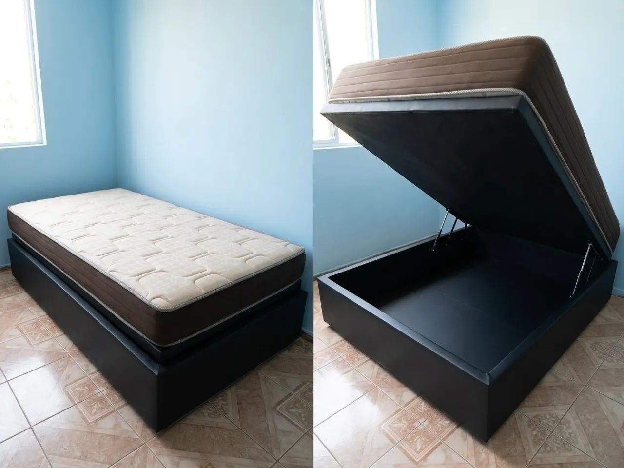 Cama + colchão 