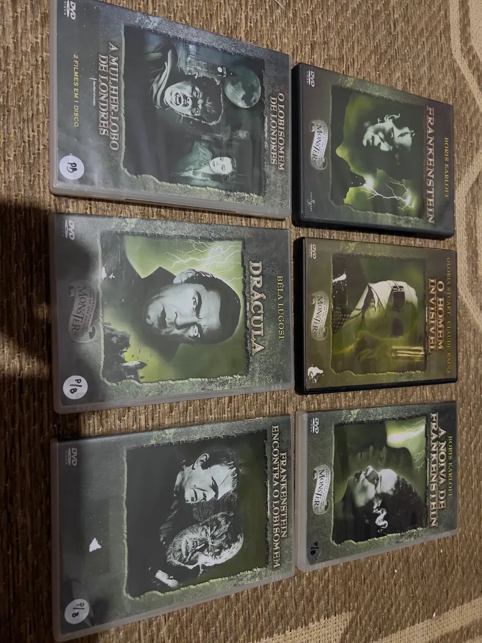 DVD coleção terror clássicos 