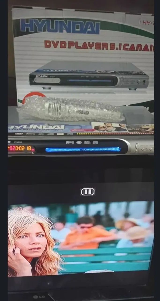 Dvd Player hyundai com Karaoke  - Foto 3
